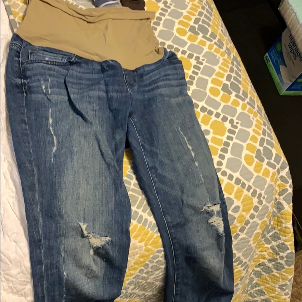 Maternity stretch jeans
